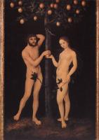 Lucas il Vecchio Cranach - Adam and Eve